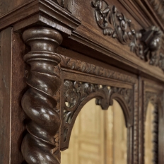 19th Century French Renaissance Armoire