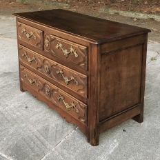 19th Century French Louis XIV Walnut Commode