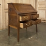19th Century French Directoire Neoclassical Walnut Secretary Desk