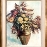Antique Framed Oil Painting on Canvas by Wellens