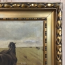 Antique Framed Oil Painting on Canvas by Charles Van Dousselaere