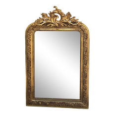 19th Century French Louis XVI Gilded Mirror