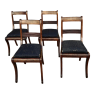 Set of Four 19th Century English Mahogany Chairs