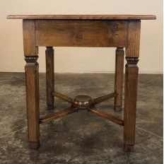 19th Century Rustic Country French End Table