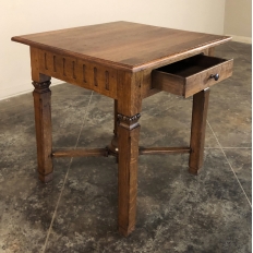 19th Century Rustic Country French End Table