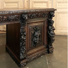 Grand 19th Century French Renaissance Low Buffet ~ Console