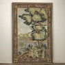 Antique Flemish Oudenaarde Style Framed Wool Tapestry Circa 1890s