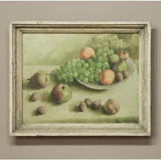 Antique Oil Painting on Canvas by Ferdy Naulaerts (1922-2001)