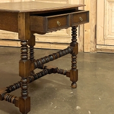 19th Century Rustic Jacobean End Table