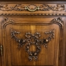 19th Century French Walnut Louis XVI Marble Top Buffet