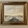 Antique Framed Oil Painting on Canvas