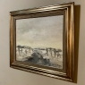Antique Framed Oil Painting on Canvas