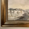Antique Framed Oil Painting on Canvas