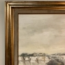 Antique Framed Oil Painting on Canvas