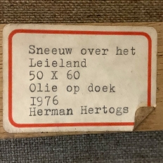 Antique Framed Oil Painting on Canvas