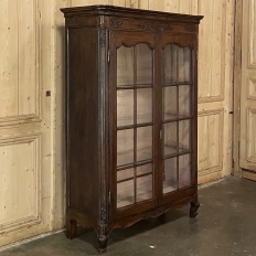 19th Century Country French Vitrine ~ Bookcase