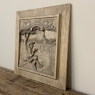 Pair Antique French Carved Wood Painted Panels