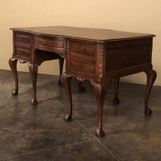 Antique Chippendale Double Sided Desk