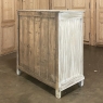 Early 19th Century Country French Louis XVI Whitewashed Oak Buffet