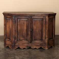 Early 19th Century Rustic Tuscan Low Buffet ~ Credenza