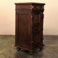 19th Century French Walnut Neoclassical Petit File Cabinet