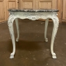 19th Century French Regence Painted Marble Top Table