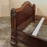 19th Century French Napoleon III Mahogany Bed
