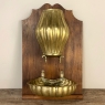 19th Century French Brass Wall Fountain ~ Lavabo