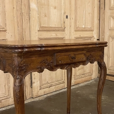 19th Century Country French Flip-Top Game Table ~ Console