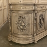 19th Century French Renaissance Hunt Buffet in Stripped Oak