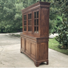 19th Century French Louis Philippe Period Triple Bookcase