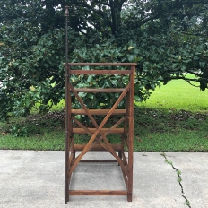 Antique French Library Ladder