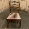 Set of 6 French Empire Style Dining Chairs includes Two Armchairs