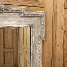 19th Century French Louis XVI Painted Mirror