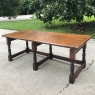 Antique Rustic Country French Nesting Coffee Table Set
