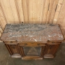 19th Century French Louis XVI Marble Top Display Buffet