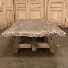 Grand Rustic Antique Coffee Table