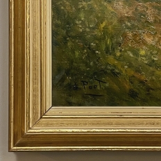 Framed Oil Painting on Canvas by Adolphe Poot (1924 - 2006)