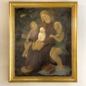 “Maternité” Framed Oil Painting on Canvas by Marcel Dumont ~ Dated 1943 
