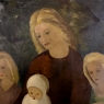 “Maternité” Framed Oil Painting on Canvas by Marcel Dumont ~ Dated 1943 