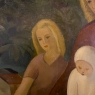 “Maternité” Framed Oil Painting on Canvas by Marcel Dumont ~ Dated 1943 
