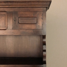Antique Rustic Dutch Open Bookcase ~ Display Case