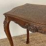 19th Century French Regence Carved End Table