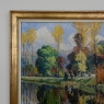 Antique Framed Oil Painting on Canvas by L. VanMeerbeek