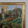 Antique Framed Oil Painting on Canvas by L. VanMeerbeek