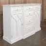 Rustic Painted Neo-Gothic Buffet