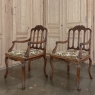 Pair Antique Country French Armchairs