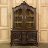 Antique Country French Louis XV Vitrine ~ Bookcase