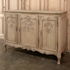 Antique Country French Stripped Oak Buffet