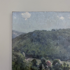 Oil Painting on Canvas by Xavier Wurth (1869-1933)